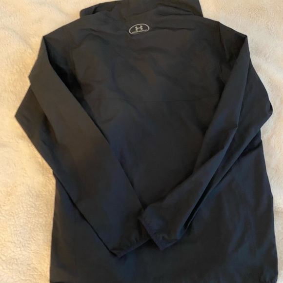 MENS BLACK UNDER ARMOUR VITAL TRAINING JACKET - Picture 6 of 6